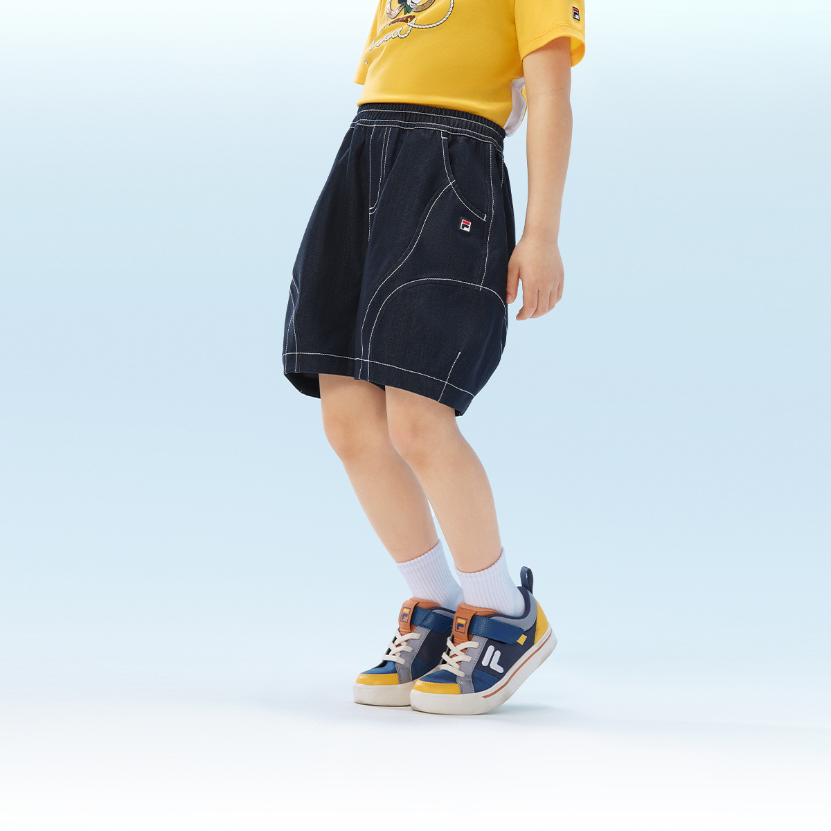 FILA KIDS ORIGINALE Boys Woven Bermuda Shorts