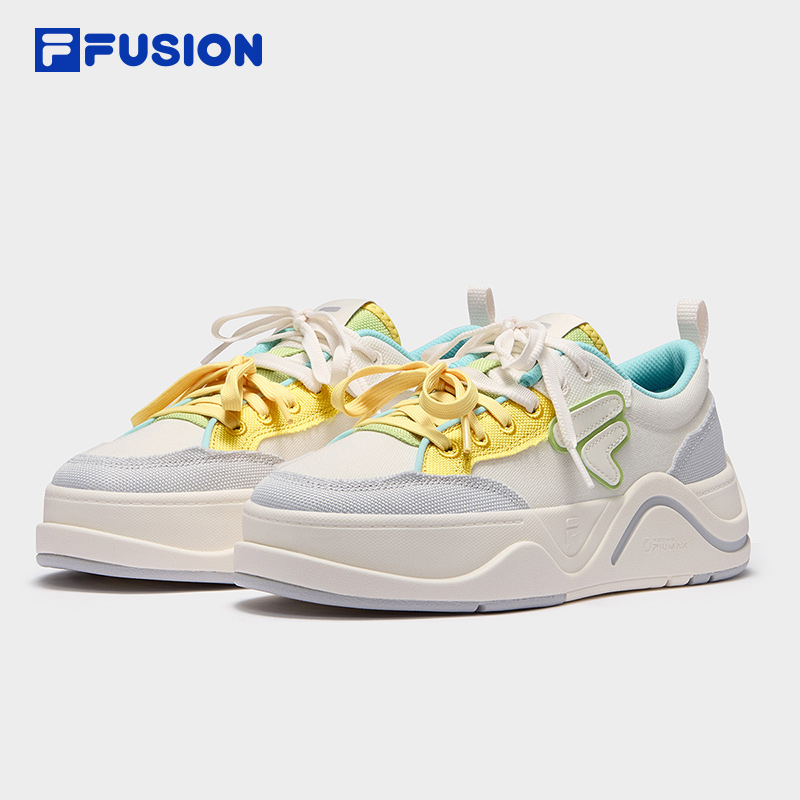 FILA FUSION FUSION 50-50 DX II CVS Men & Women Skate Shoes (Beige / Grey / Sand / Blue / Cream)