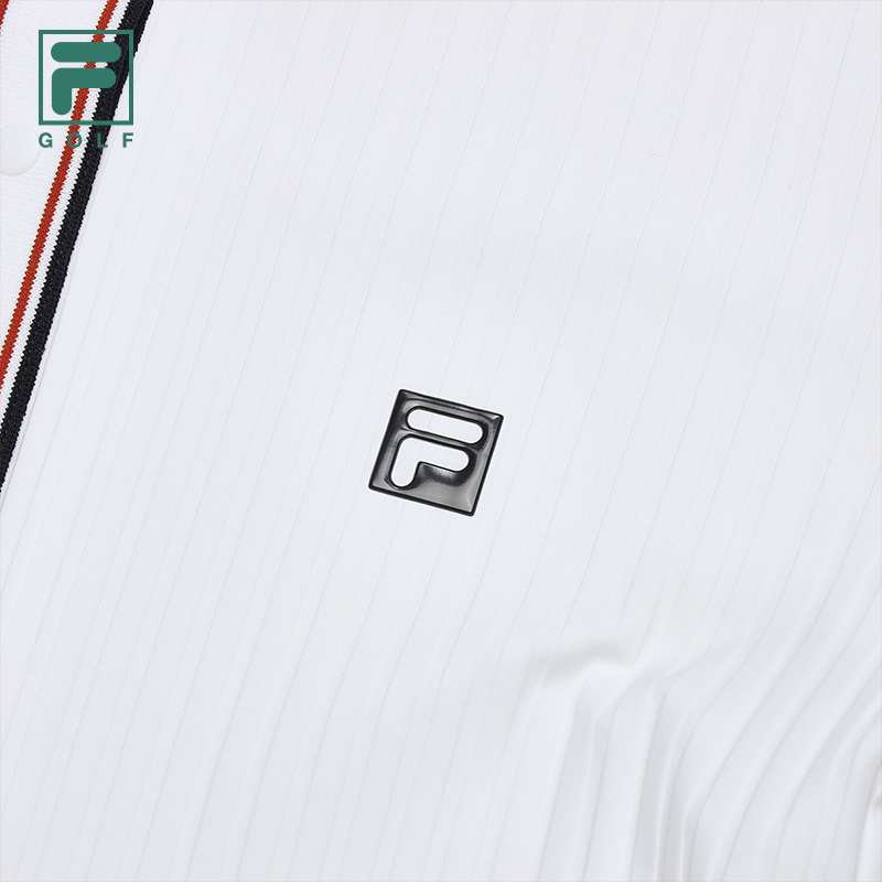 FILA CORE ATHLETICS GOLF Women's Long Sleeve Polo in White