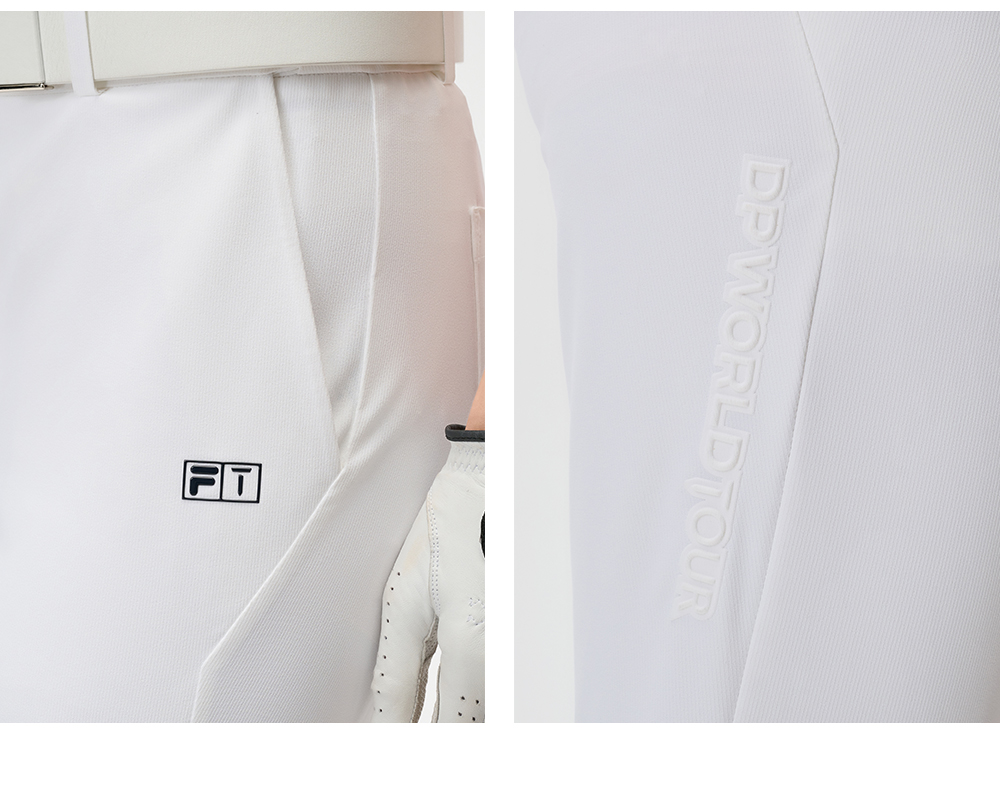 FILA CORE ATHLETICS GOLF (DP WORLD TOUR) Women Woven Pants (White)