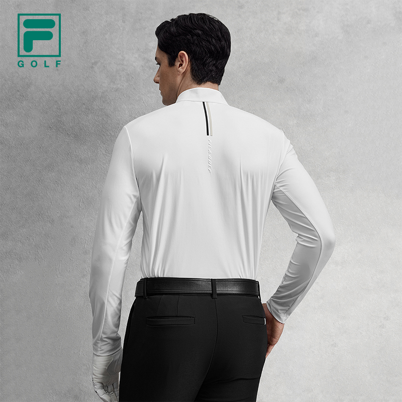 FILA CORE ATHLETICS GOLF BTB Elegant Duality Men Long Sleeve Polo