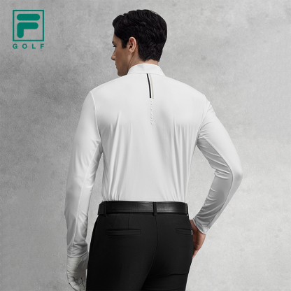 FILA CORE ATHLETICS GOLF BTB Elegant Duality Men Long Sleeve Polo