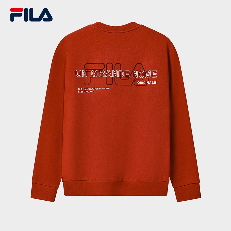 FILA CORE LIFESTYLE FILA ORIGINALE Men Sweatshirt Red