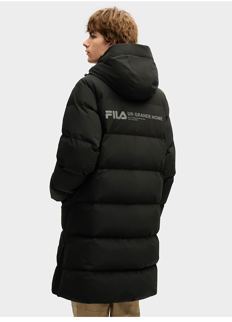 FILA CORE FILA ORIGINALE Men Down Jacket（Black)