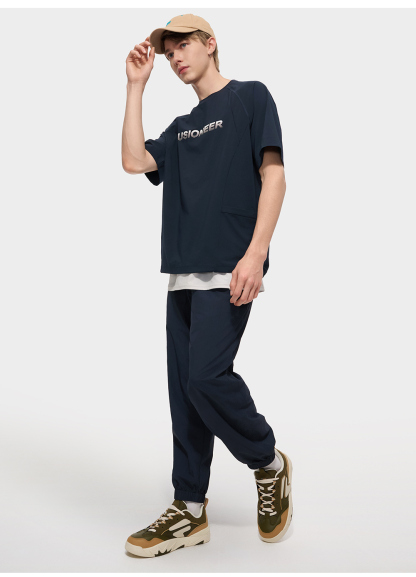 FILA FUSION  FUSION LIFE FUSIONEER DOWNTOWN DRIFT Men Short Sleeve T-shirt (Blue / Green)