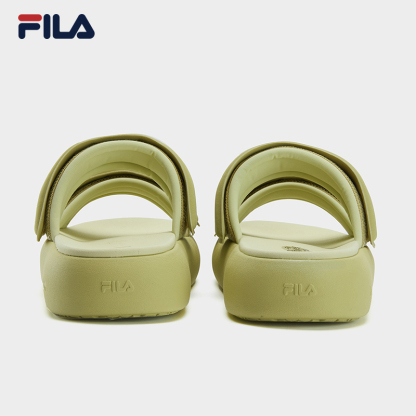 FILA CORE DONUT FASHION MODERNO Women's Slippers (Multi-Colors Available: White/Cream-White/Green)