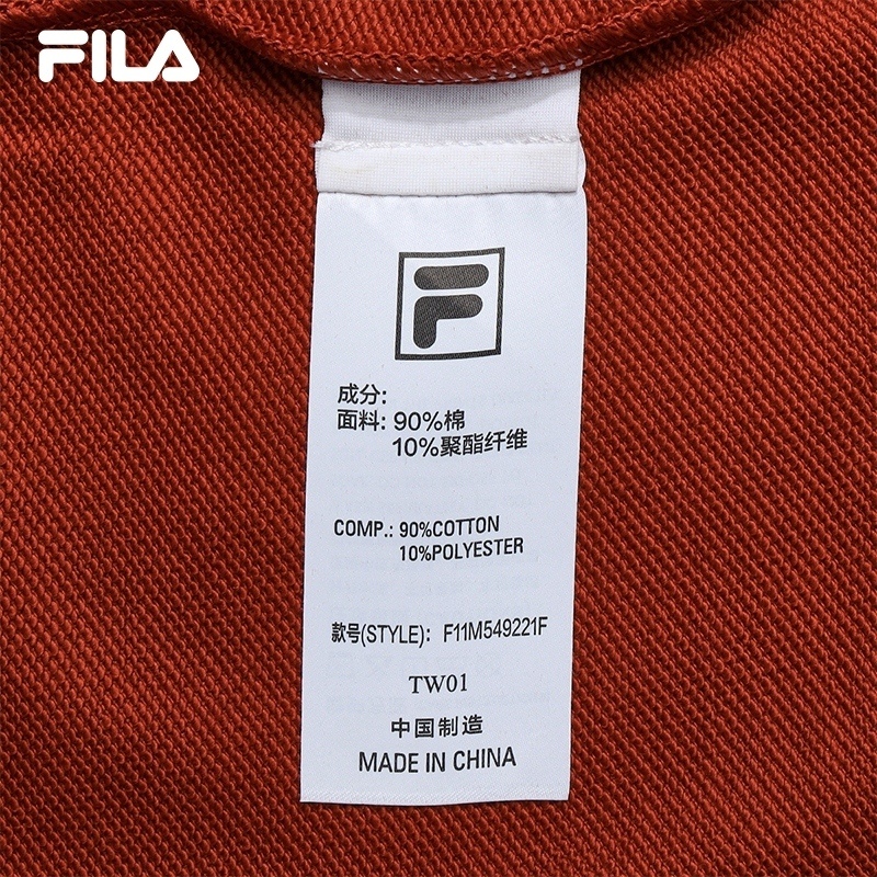 FILA CORE LIFESTYLE FILA ORIGINALE Men Sweatshirt Red