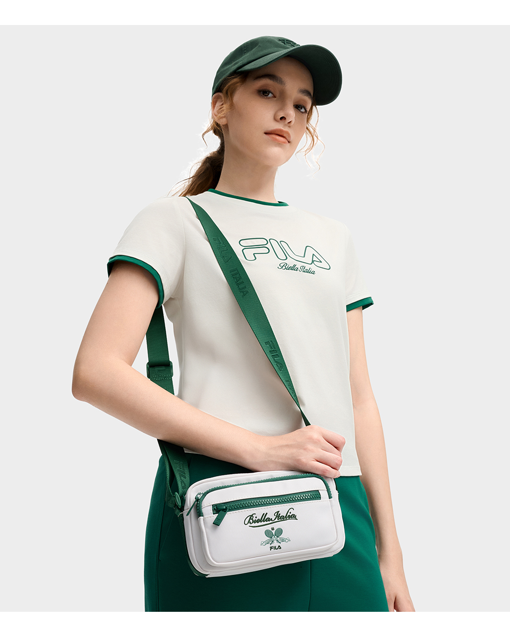 FILA CORE LIFESTYLE CROSSBODY BAG Women Crossbody Bag (Green)