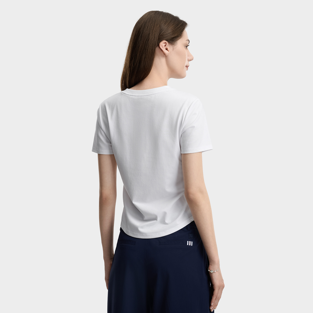 FILA WOMEN'S HERITAGE Knitted Short Sleeve Top