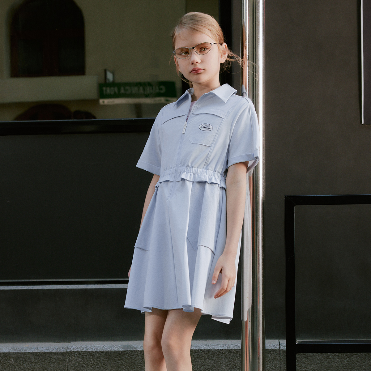 FILA KIDS ORIGINALE Girls Woven Dress