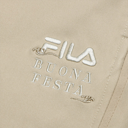FILA CORE WHITE LINE ORIGINALE Men's Woven Pants in Light Khaki