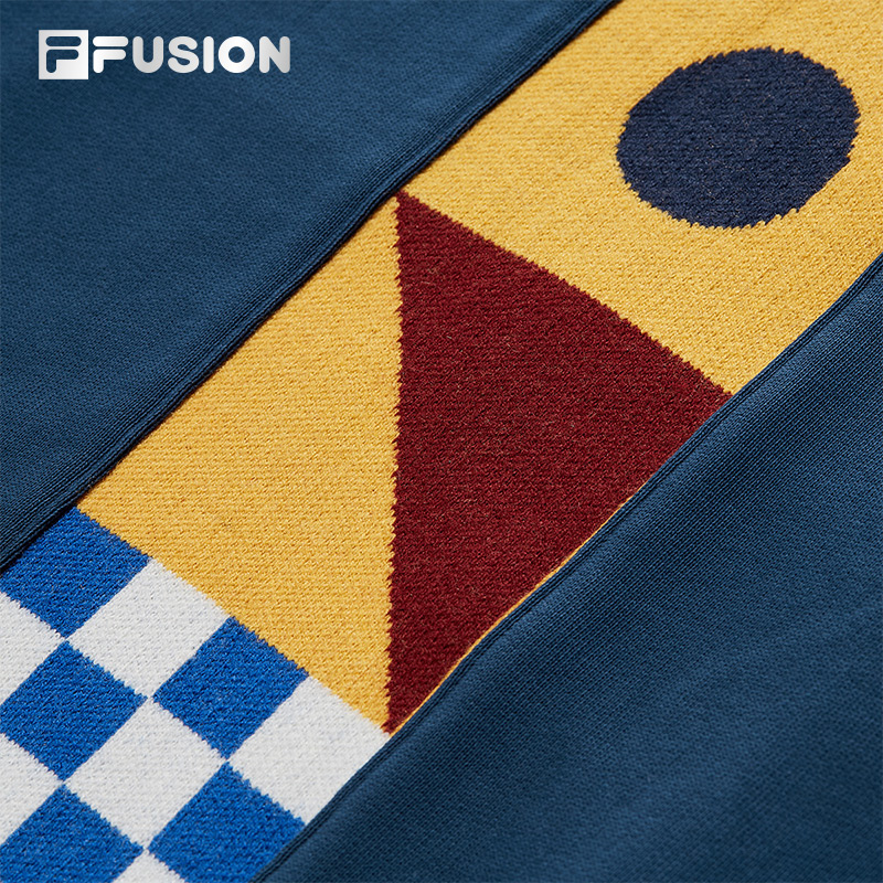 FILA FUSION CROSS OVER FILA X DOE LAND AHOY Men Hoodie (Blue)