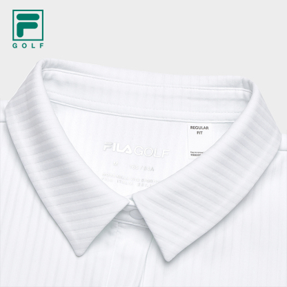 FILA CORE ATHLETICS GOLF MODERN FUSHION Women Long Sleeve Polo (White)