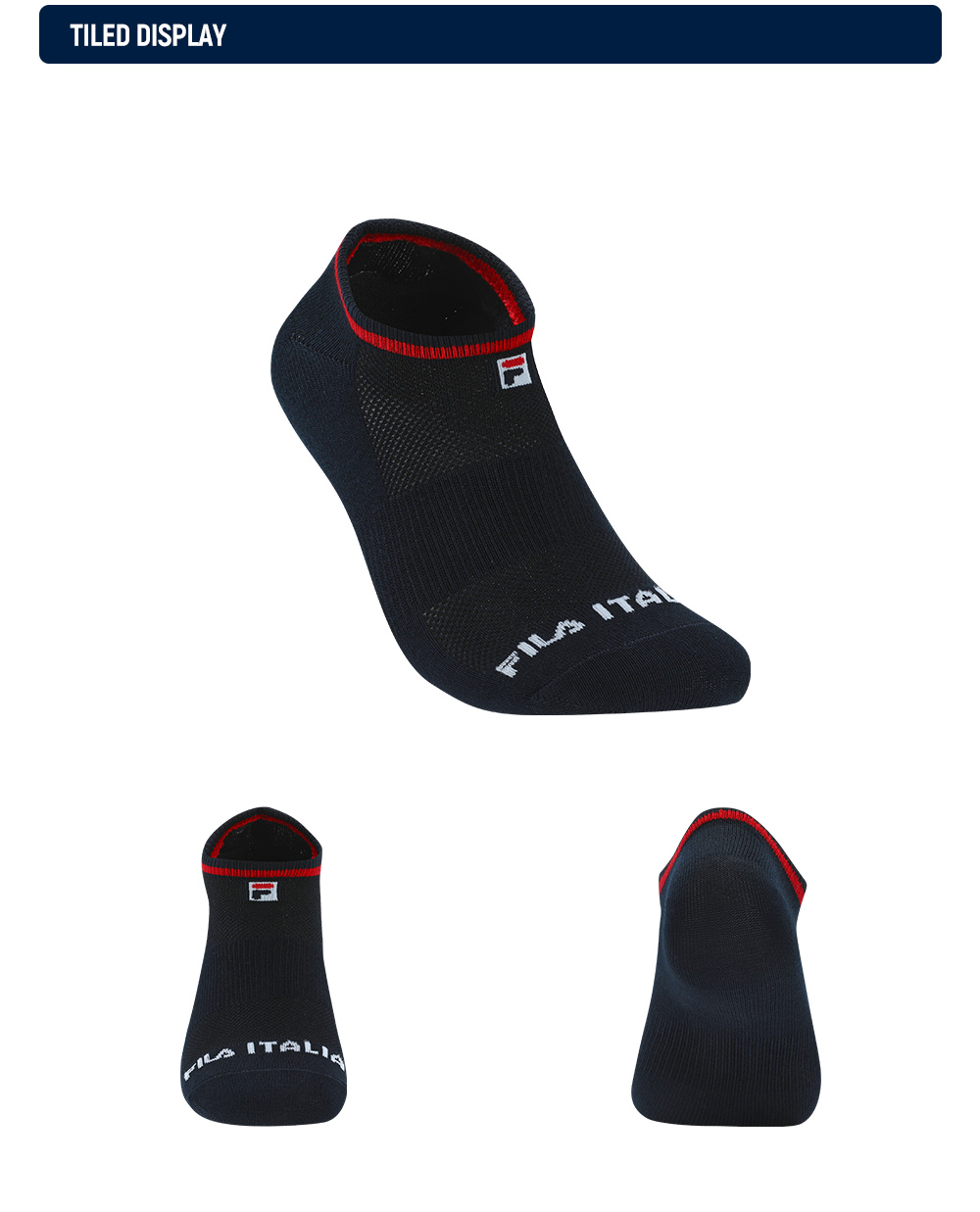 [Assorted] FILA CORE LIFESTYLE FILA ORIGINALE Women Ankle Socks