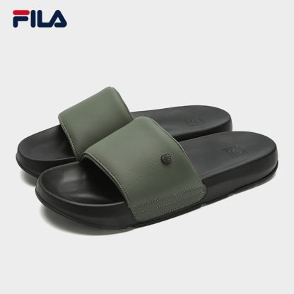 FILA CORE FASHION DRIFTER 2 MEN Men Slippers (Black / Green / White)