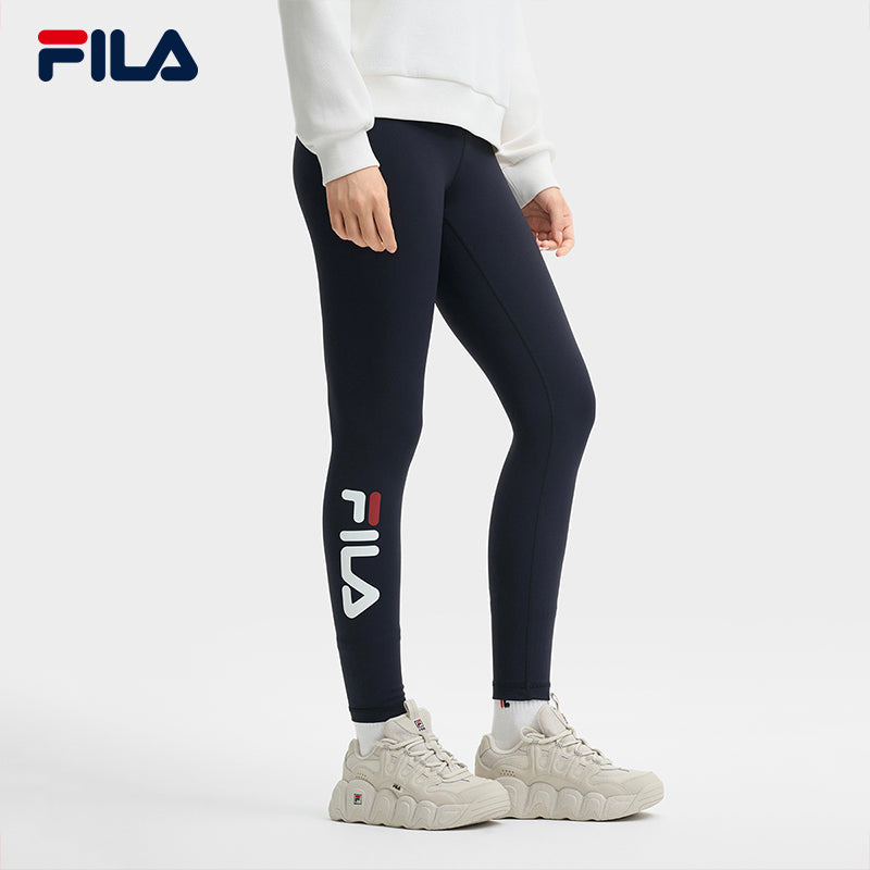 FILA CORE LIFESTYLE FILA ORIGINALE WINTER TENNIS CLUB Women Knitted Leggings (Navy)
