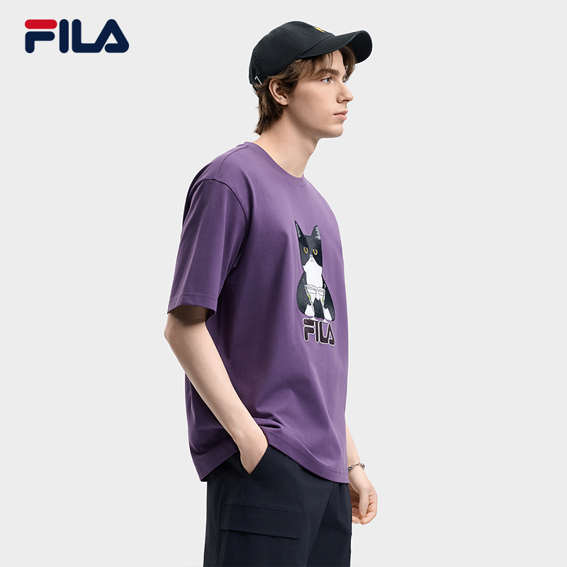 FILA MEN'S ORIGINALE Knitted Short Sleeve Top