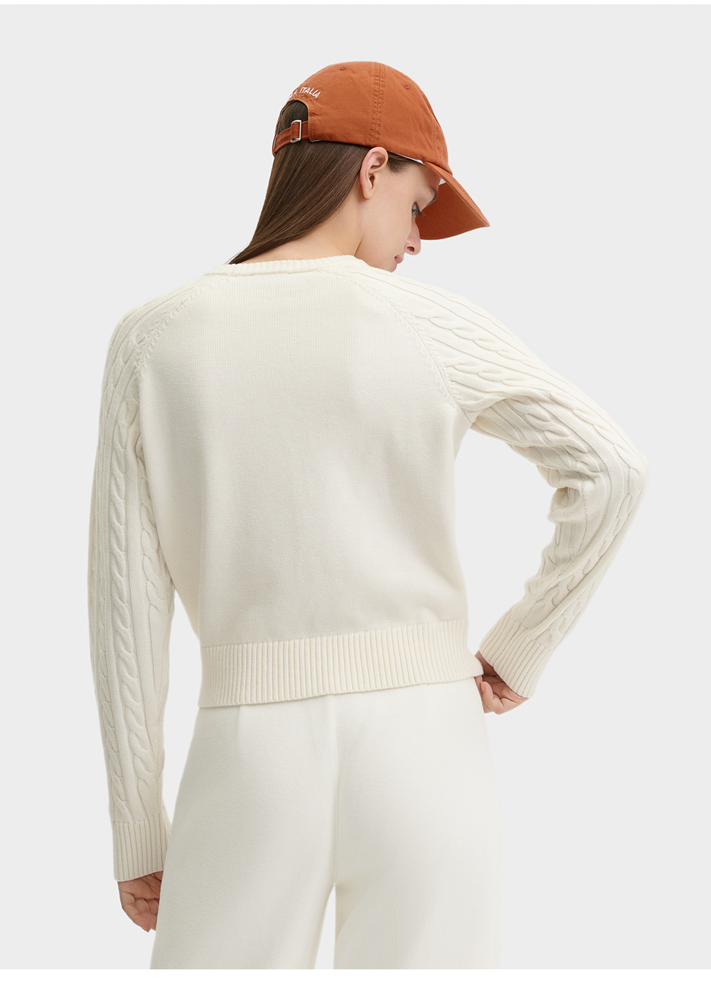 FILA CORE LIFESTYLE FILA ORIGINALE WINTER TENNIS CLUB Women Knit Sweater (Ash)