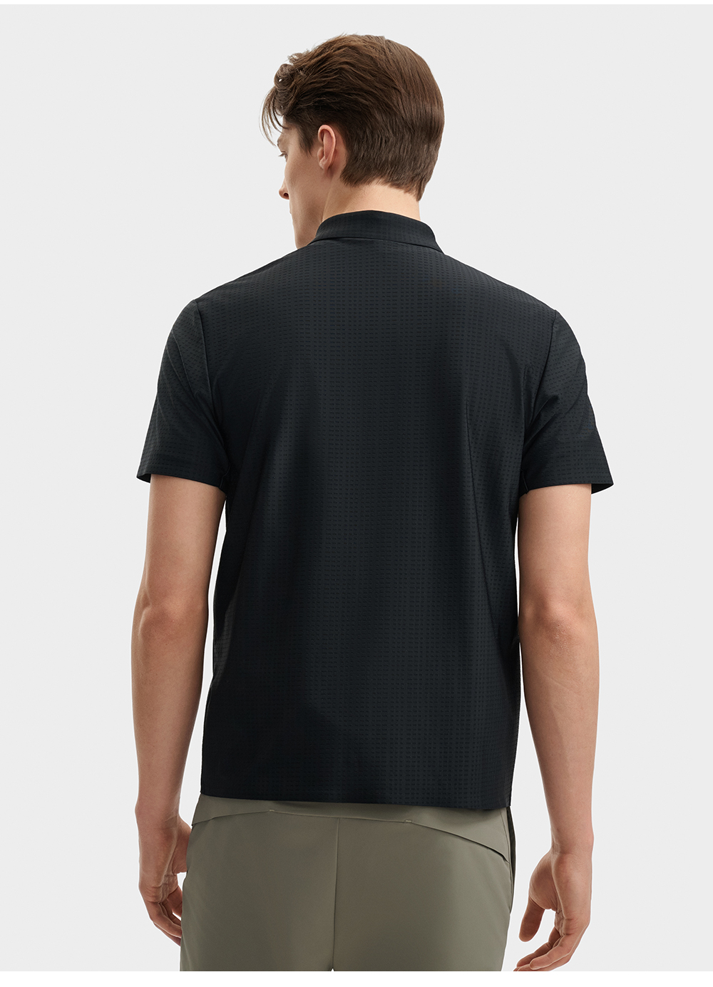 FILA CORE LIFESTYLE BLUE2 LE GRAND PALAIS Men Short Sleeve Polo (Black)