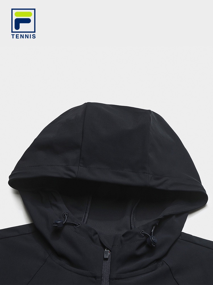 FILA WOMEN'S TENNIS Knitted Hooded Jacket