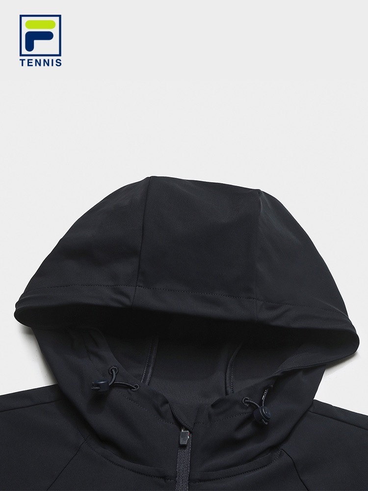 FILA WOMEN'S TENNIS Knitted Hooded Jacket