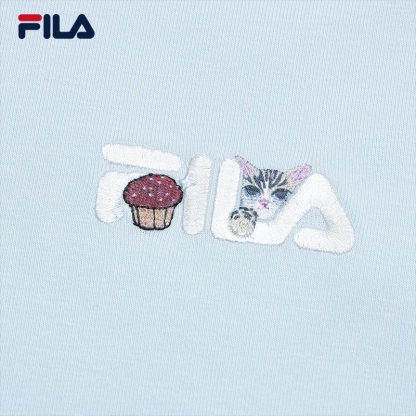 FILA WOMEN'S ORIGINALE Knitted Short Sleeve Top