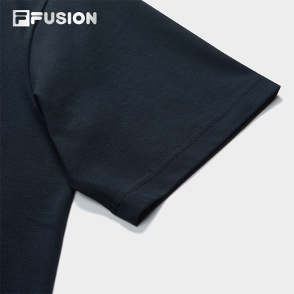 FILA MEN'S FUSIONEER Knitted Short Sleeve Top