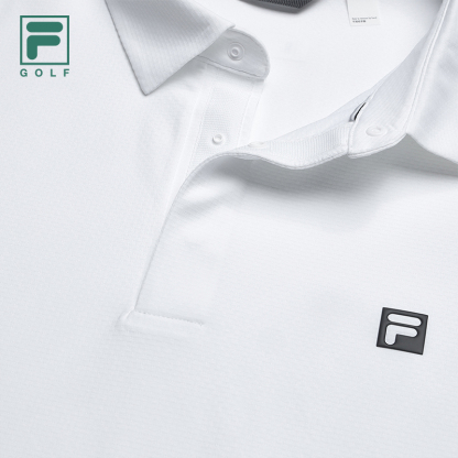 FILA MEN'S GOLF Knitted Short Sleeve Polo Shirt