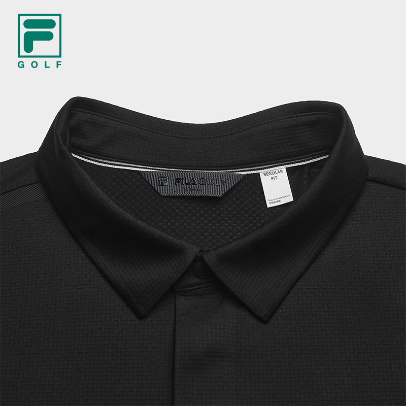 FILA MEN'S GOLF Knitted Short Sleeve Polo Shirt