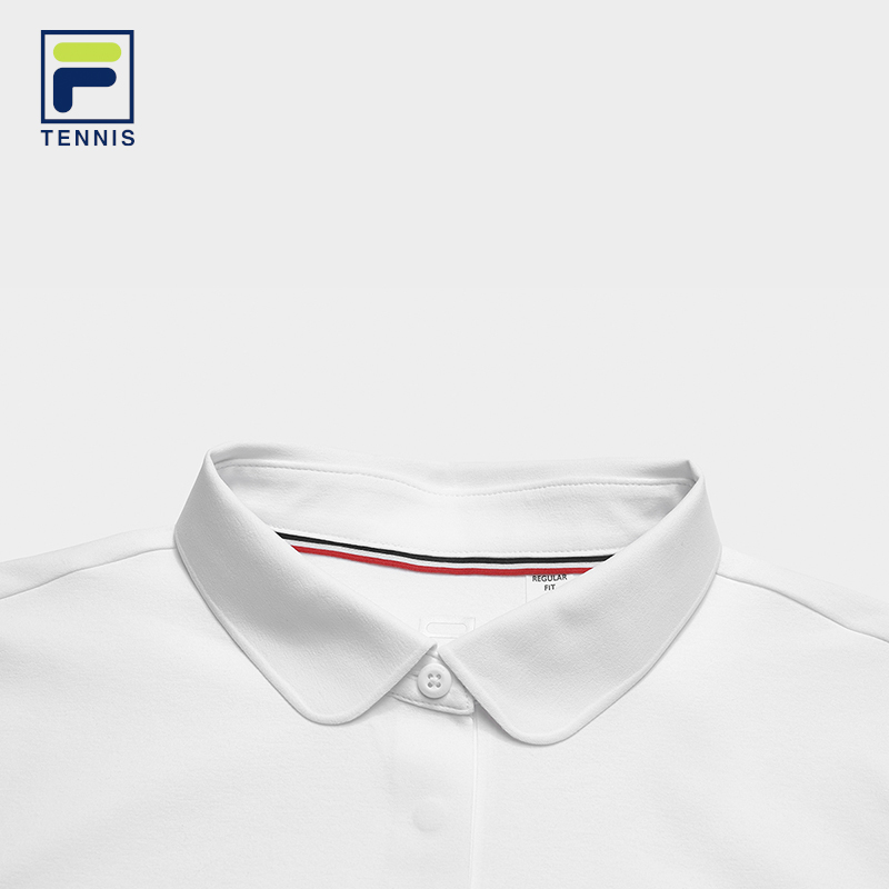 FILA WOMEN'S TENNIS Knitted Short Sleeve Polo Shirt