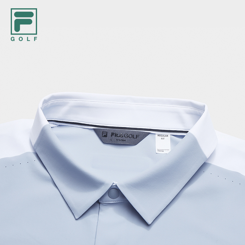 FILA MEN'S GOLF Knitted Short Sleeve Polo Shirt