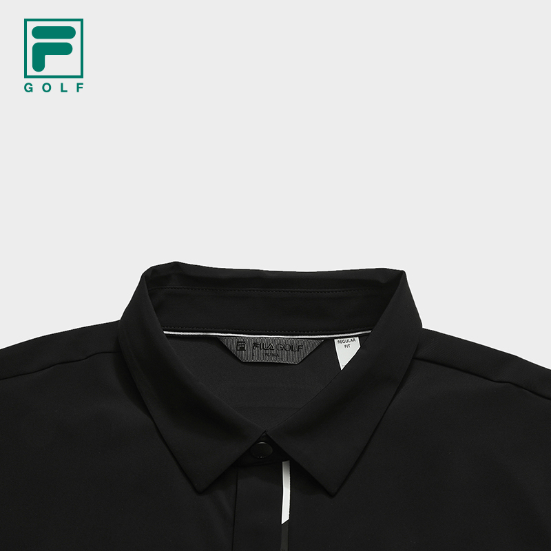 FILA MEN'S GOLF Knitted Short Sleeve Polo Shirt