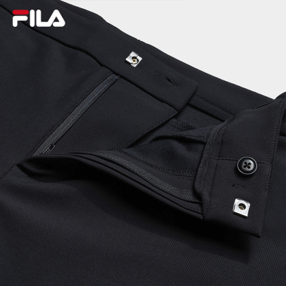FILA CORE Men WHITE Knitted Pants NAVY