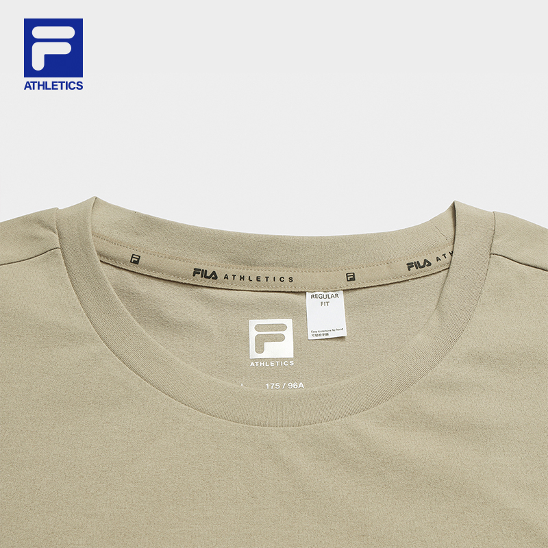 FILA MEN'S FITNESS Knitted Short Sleeve Top
