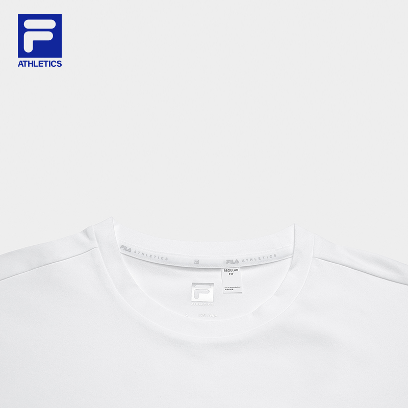 FILA MEN'S FITNESS Knitted Short Sleeve Top