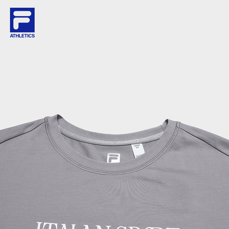 FILA WOMEN'S FITNESS Knitted Short Sleeve Top