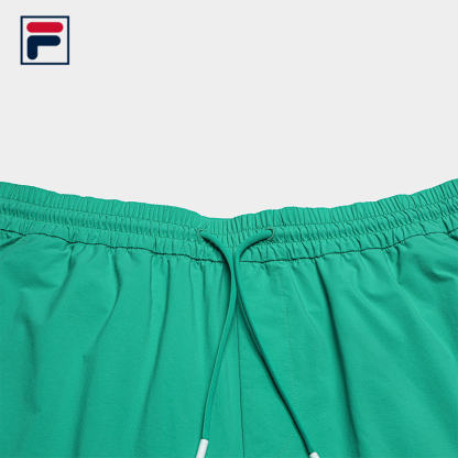 FILA CORE Men's TENNIS COURTOPIA Woven Shorts in Green