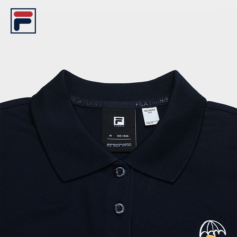 FILA CORE Women's TENNIS COURT Short Sleeve Polo