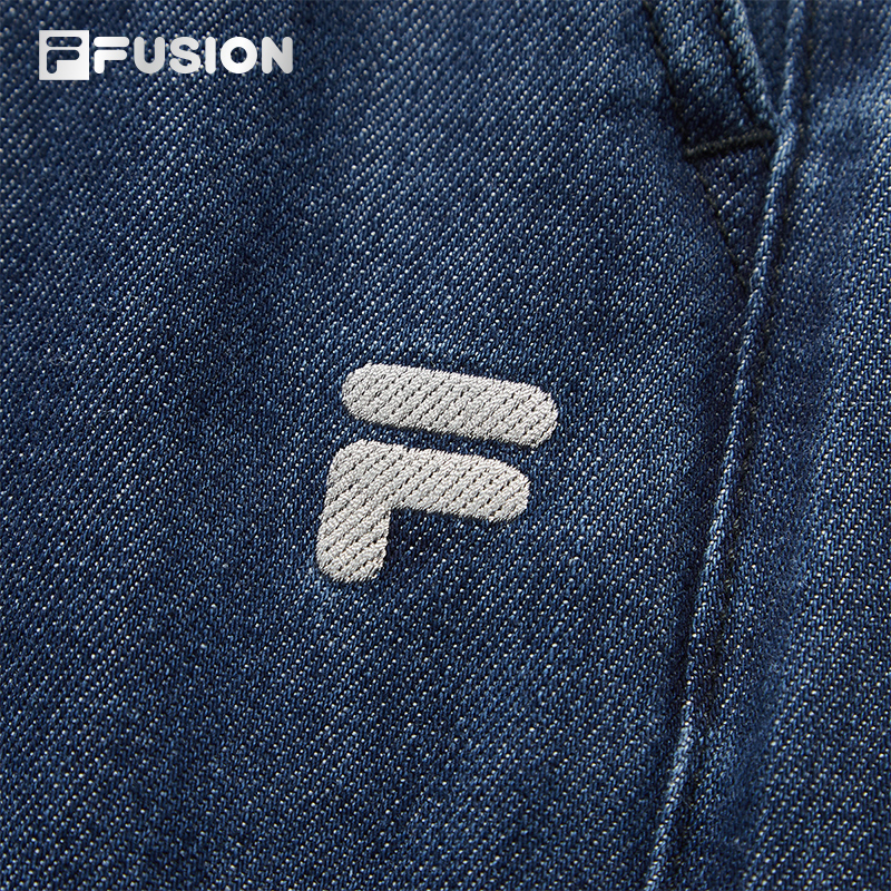 FILA FUSION Women WORKWEAR Washed Denim Jeans