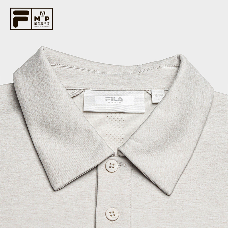 FILA CORE Men MILANO Knit Polo Shirt