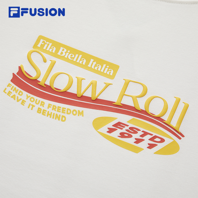 FILA FUSION Women WORKWEAR Knit Short Sleeve Tee