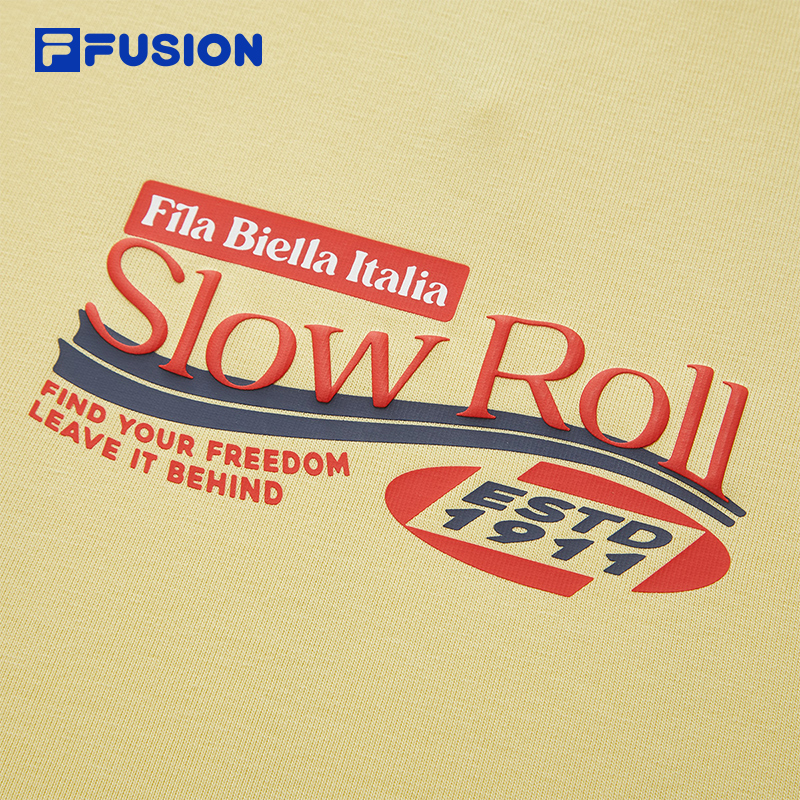 FILA FUSION Women WORKWEAR Knit Short Sleeve Tee