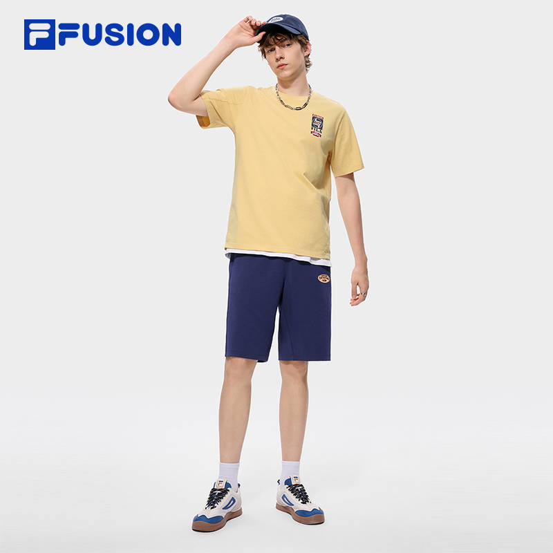 FILA FUSION Men WORKWEAR Knit Short Sleeve Tee