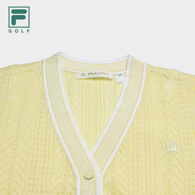 FILA CORE Women GOLF Sweater Jacket