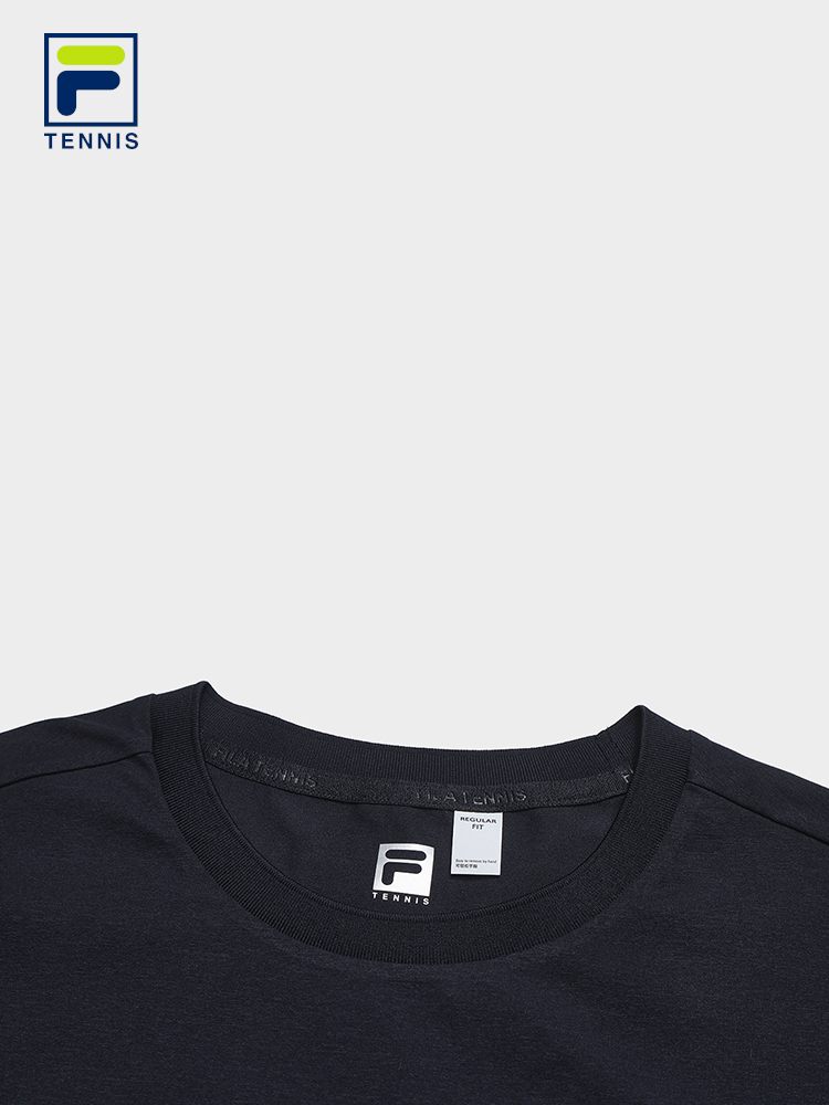 FILA MEN'S TENNIS Knitted Short Sleeve Top