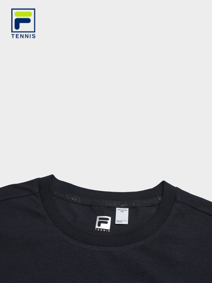 FILA MEN'S TENNIS Knitted Short Sleeve Top