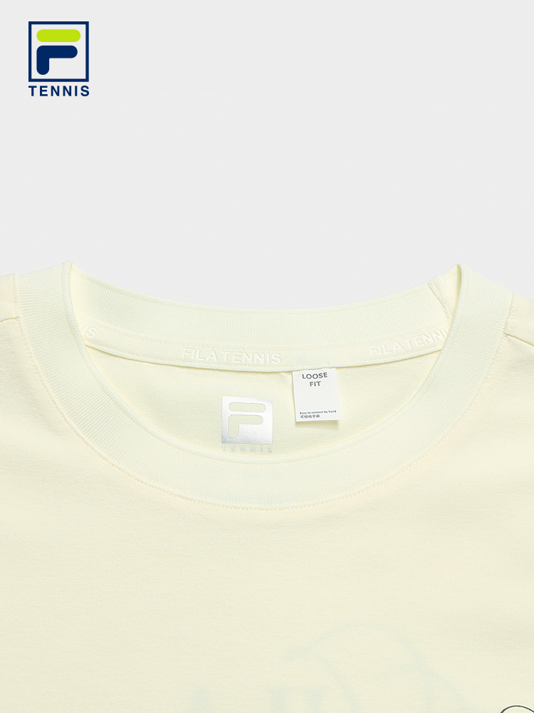FILA WOMEN'S TENNIS Knitted Short Sleeve Top
