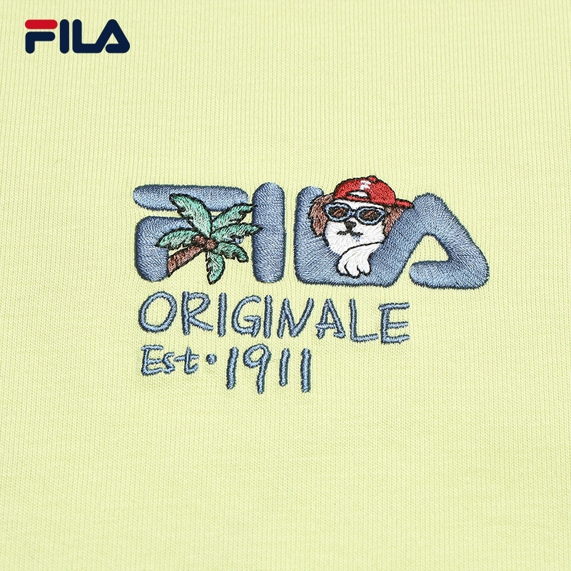 FILA MEN'S ORIGINALE Knitted Short Sleeve Top