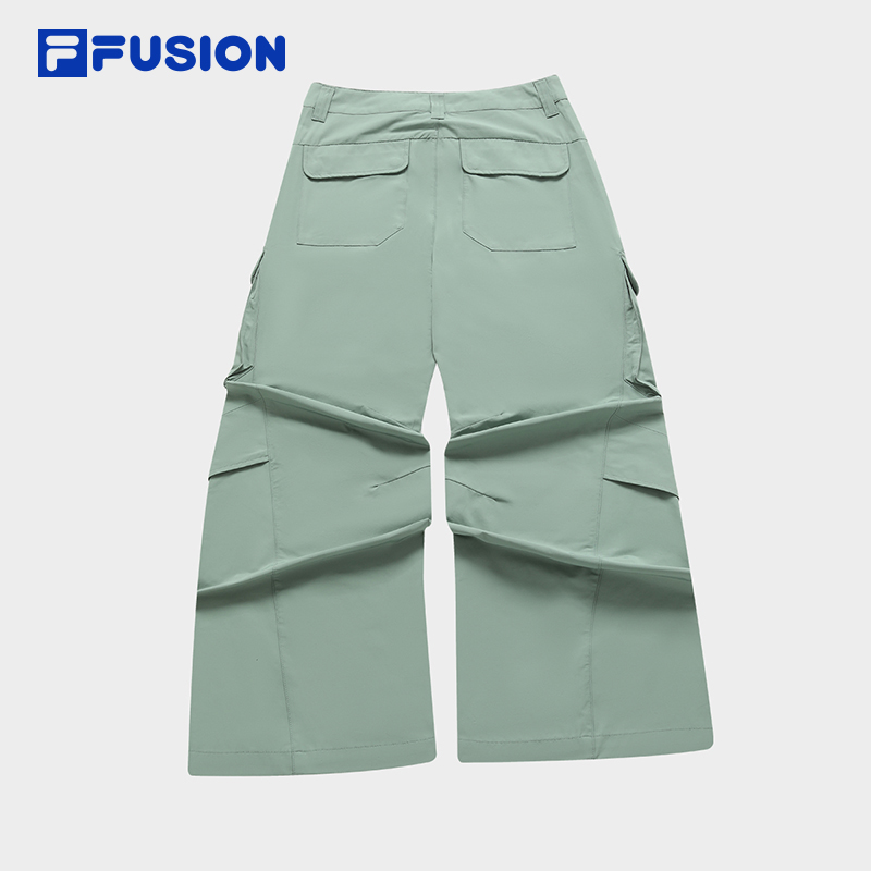 FILA FUSION INLINE URBAN TECH Women Woven Pants in Green