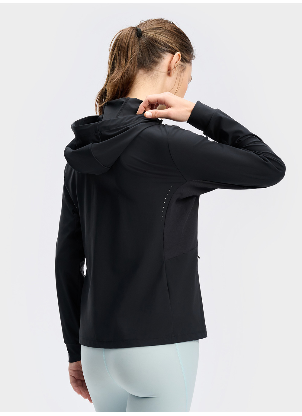 FILA CORE ATHLETICS BLACK Women Knit Top (Black / Pink)